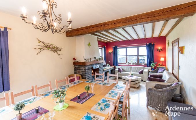 3-star holiday cottage for 15 people in Erezée.