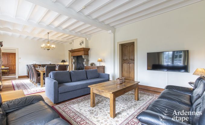 Holiday cottage in Erezee for 10/12 persons in the Ardennes