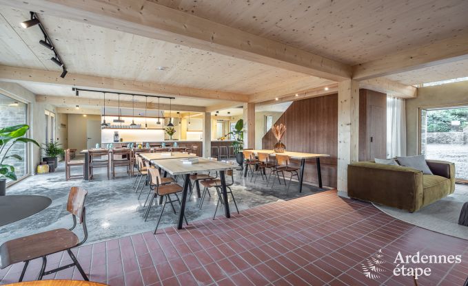 Holiday home in Erez�e for 18 athletes in the Ardennes