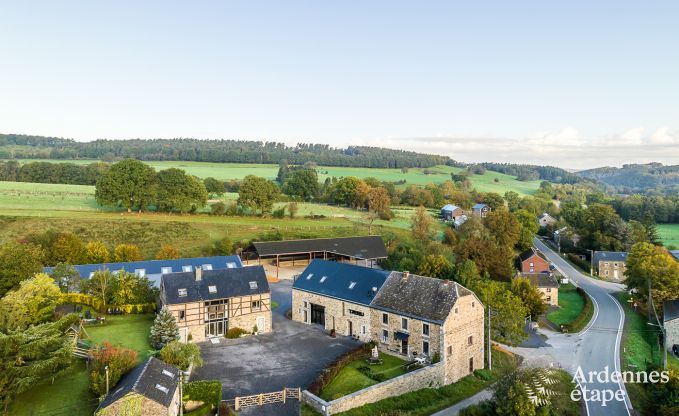 Holiday home in Erez�e for 18 athletes in the Ardennes