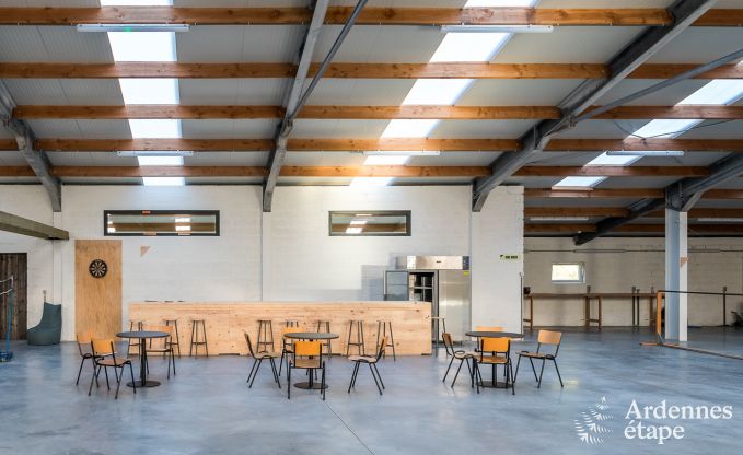 Holiday home in Erez�e for 18 athletes in the Ardennes