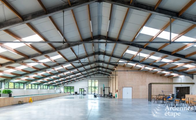 Holiday home in Erez�e for 18 athletes in the Ardennes