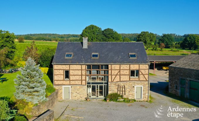 Holiday cottage in Ereze for 42/43 persons in the Ardennes