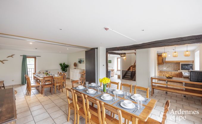 Holiday home in Erez�e for 20 athletes in the Ardennes