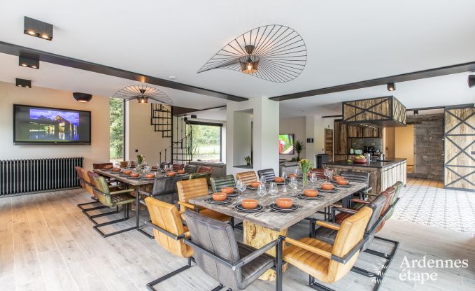 Luxury villa in Erez�e for 25 persons in the Ardennes
