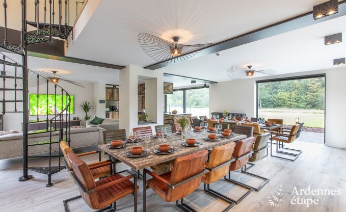Luxury villa in Erez�e for 25 persons in the Ardennes