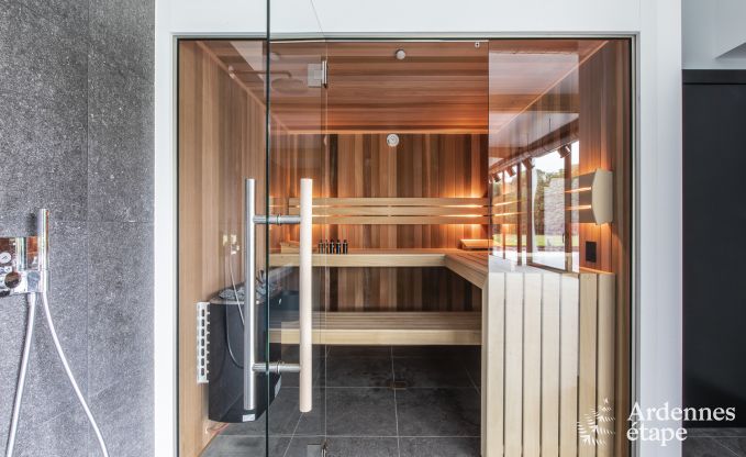 Luxury villa in Erez�e for 25 persons in the Ardennes
