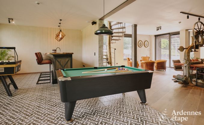 Luxurious villa in Erez�e with 9 bedrooms, 9 bathrooms, indoor pool, sauna and large garden for 24 people