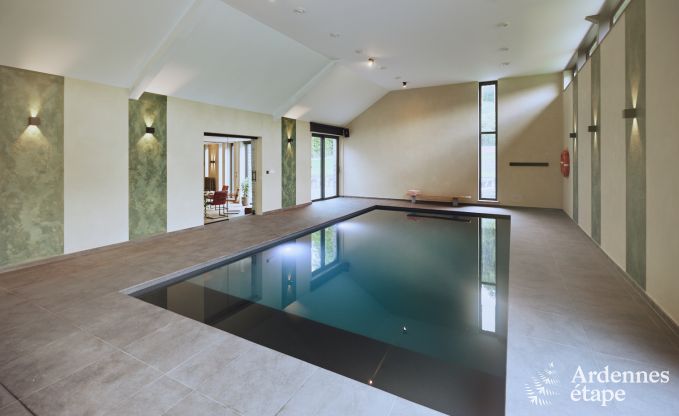 Luxurious villa in Erez�e with 9 bedrooms, 9 bathrooms, indoor pool, sauna and large garden for 24 people