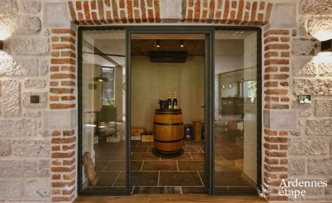 Luxurious villa in Erez�e with 9 bedrooms, 9 bathrooms, indoor pool, sauna and large garden for 24 people