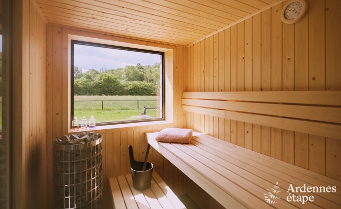 Luxurious villa in Erez�e with 9 bedrooms, 9 bathrooms, indoor pool, sauna and large garden for 24 people