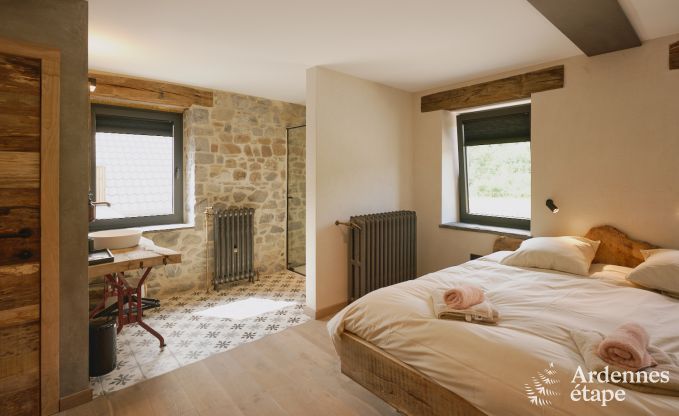 Luxurious villa in Erez�e with 9 bedrooms, 9 bathrooms, indoor pool, sauna and large garden for 24 people