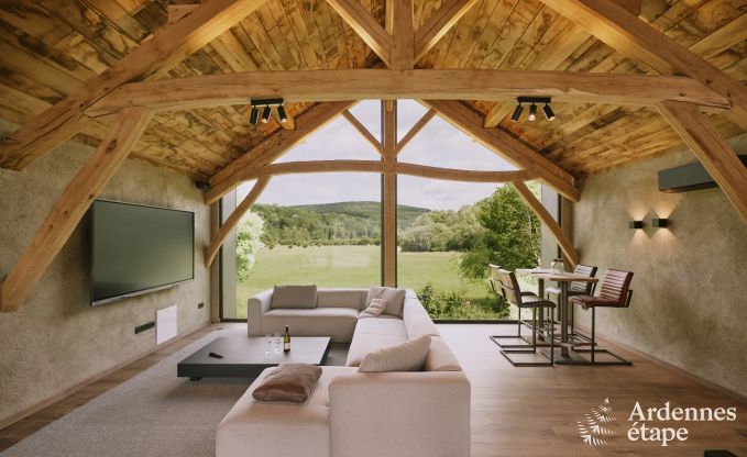 Luxurious villa in Erez�e with 9 bedrooms, 9 bathrooms, indoor pool, sauna and large garden for 24 people