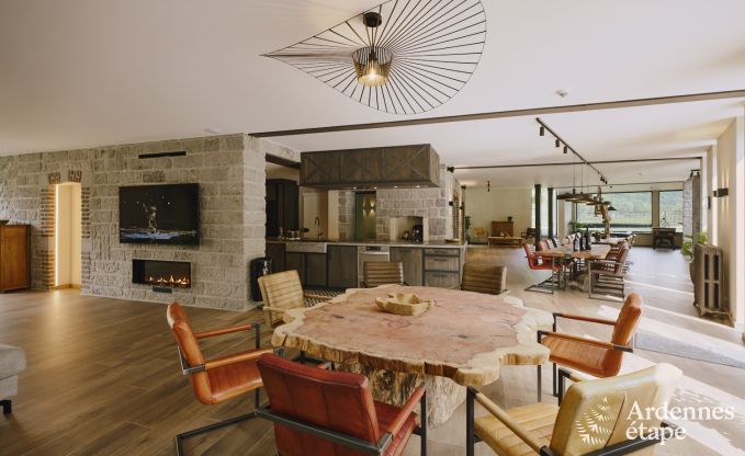 Luxurious villa in Erez�e with 9 bedrooms, 9 bathrooms, indoor pool, sauna and large garden for 24 people