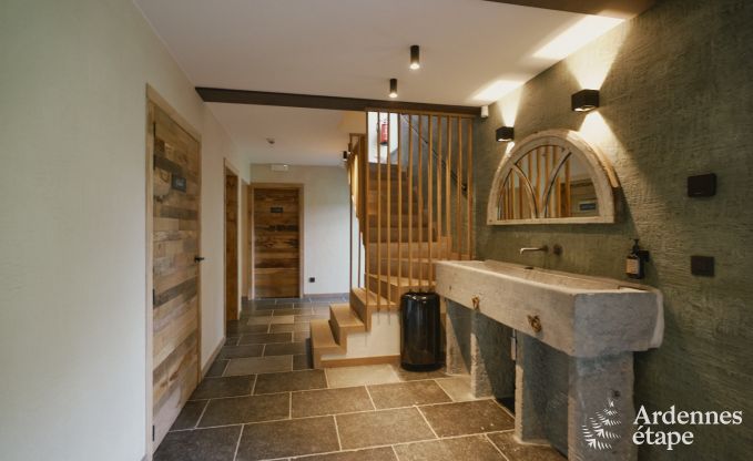 Luxurious villa in Erez�e with 9 bedrooms, 9 bathrooms, indoor pool, sauna and large garden for 24 people