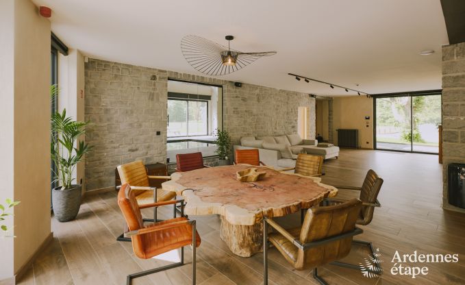 Luxurious villa in Erez�e with 9 bedrooms, 9 bathrooms, indoor pool, sauna and large garden for 24 people