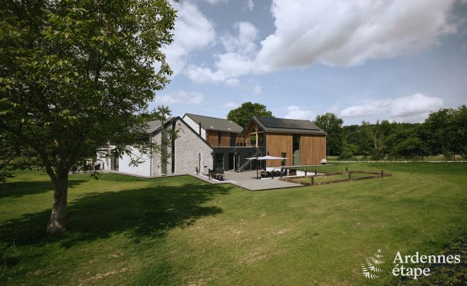 Luxurious villa in Erez�e with 9 bedrooms, 9 bathrooms, indoor pool, sauna and large garden for 24 people