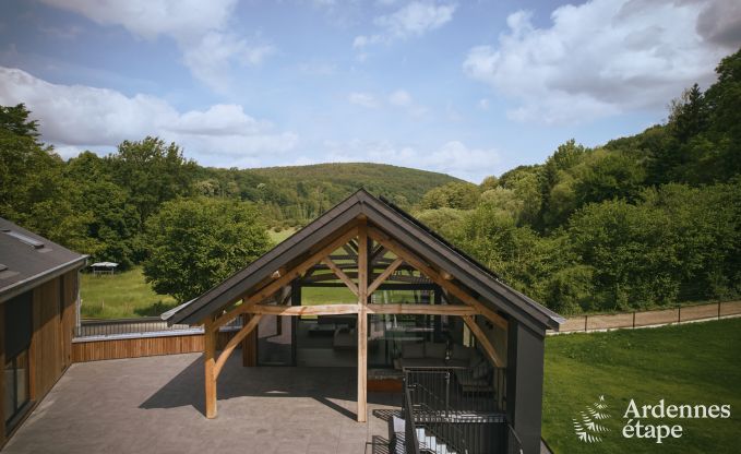 Luxurious villa in Erez�e with 9 bedrooms, 9 bathrooms, indoor pool, sauna and large garden for 24 people