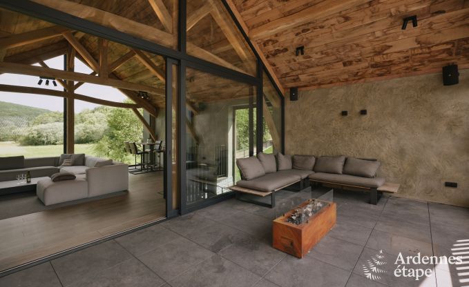 Luxurious villa in Erez�e with 9 bedrooms, 9 bathrooms, indoor pool, sauna and large garden for 24 people