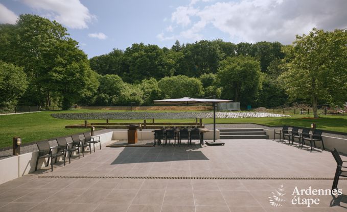 Luxurious villa in Erez�e with 9 bedrooms, 9 bathrooms, indoor pool, sauna and large garden for 24 people