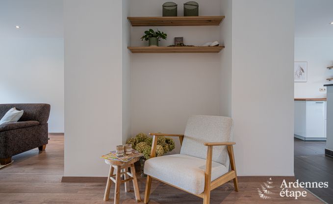 Comfortable house for 7 people in Eupen with 4 bedrooms, modern kitchen, private terrace and garden