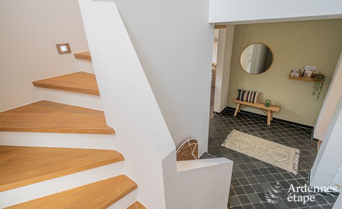 Comfortable house for 7 people in Eupen with 4 bedrooms, modern kitchen, private terrace and garden