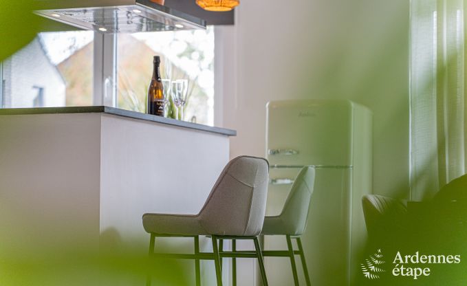 Comfortable house for 7 people in Eupen with 4 bedrooms, modern kitchen, private terrace and garden