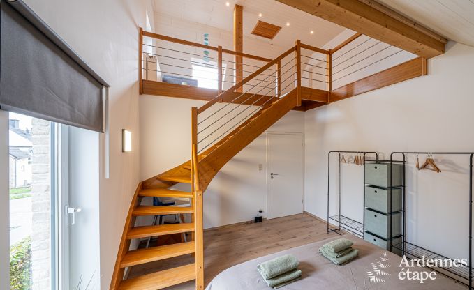 Comfortable house for 7 people in Eupen with 4 bedrooms, modern kitchen, private terrace and garden