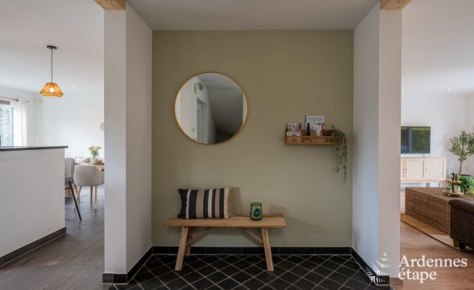 Comfortable house for 7 people in Eupen with 4 bedrooms, modern kitchen, private terrace and garden