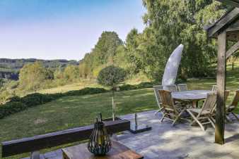 Holiday cottage for 8 persons with superb view to rent in Fauvillers