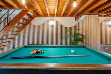 Spacious holiday home for 32 people in Ferrières with 12 bedrooms, sauna, jacuzzi and play facilities