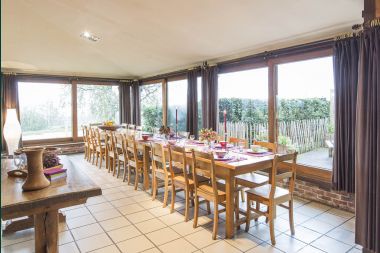 Holiday cottage in Ferrières for 20 persons in the Ardennes