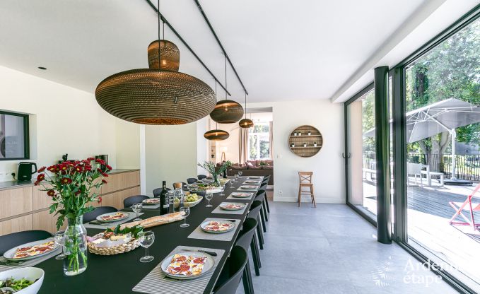 Holiday cottage in Florennes for 20 persons in the Ardennes