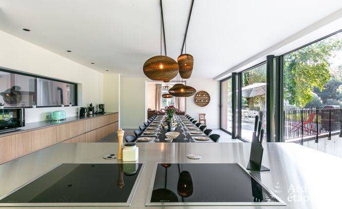 Holiday cottage in Florennes for 20 persons in the Ardennes