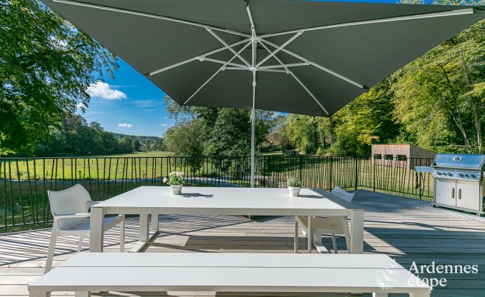 Holiday cottage in Florennes for 20 persons in the Ardennes