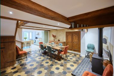 Charming holiday home for 8 people in Florenville with 4 bedrooms, wellness and play tower on the Semois