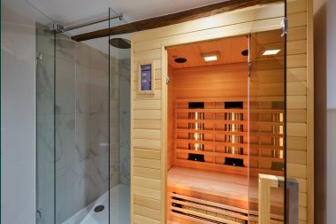 Charming holiday home for 8 people in Florenville with 4 bedrooms, wellness and play tower on the Semois