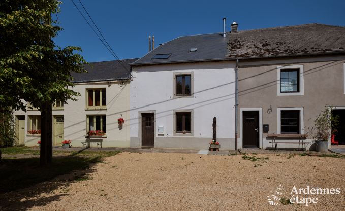 Charming holiday home for 8 people in Florenville with 4 bedrooms, wellness and play tower on the Semois