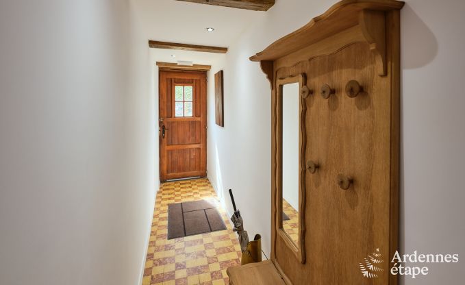 Charming holiday home for 8 people in Florenville with 4 bedrooms, wellness and play tower on the Semois