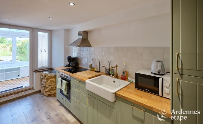 Charming holiday home for 8 people in Florenville with 4 bedrooms, wellness and play tower on the Semois