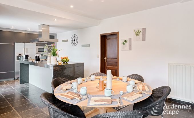 Spacious comfortable holiday home for 10 people in Voeren with private pool, jacuzzi and garden