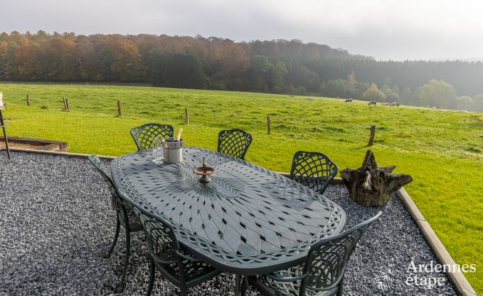 Holiday house for eight people to rent in the Ardennes (Paliseul)