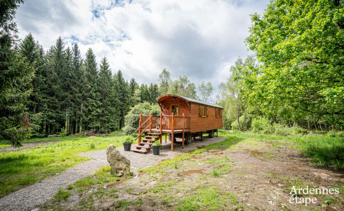 Romantic getaway in the Ardennes: Unusual house in Francorchamps for 2 people, guaranteed nature immersion