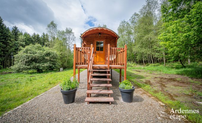 Romantic getaway in the Ardennes: Unusual house in Francorchamps for 2 people, guaranteed nature immersion