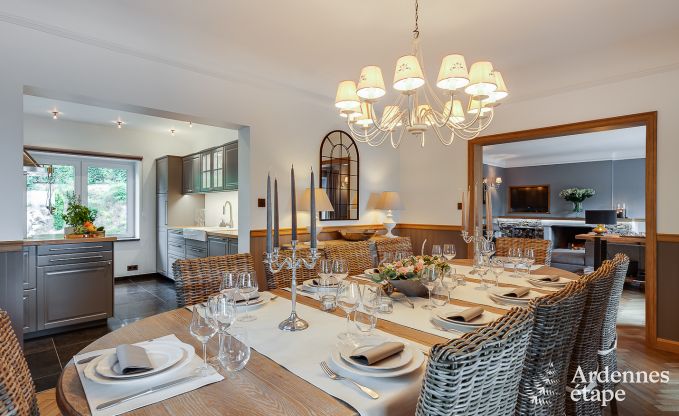 Luxury villa in Francorchamps for 9 persons in the Ardennes