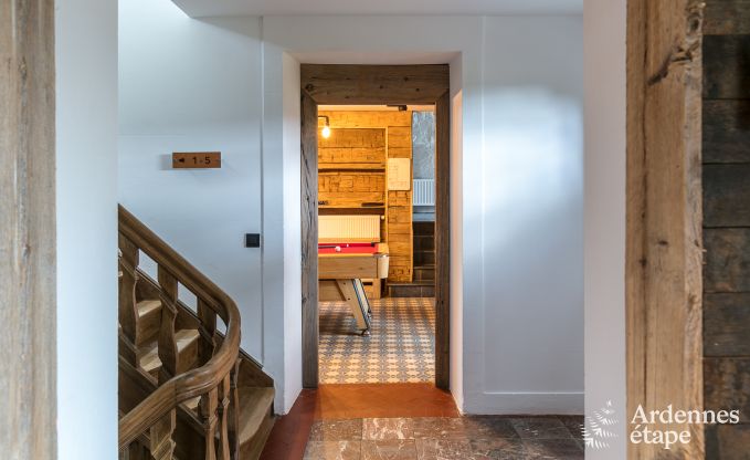 Holiday cottage in Francorchamps for 37 persons in the Ardennes