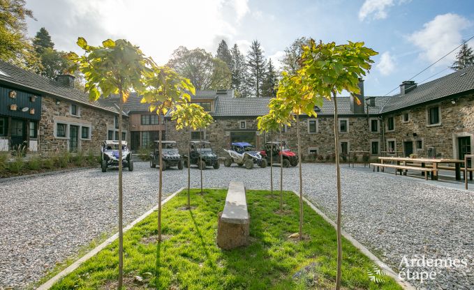 Holiday cottage in Francorchamps for 37 persons in the Ardennes