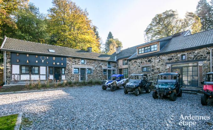 Holiday cottage in Francorchamps for 16 persons in the Ardennes