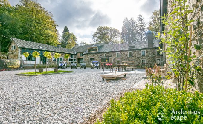 Holiday cottage in Francorchamps for 16 persons in the Ardennes