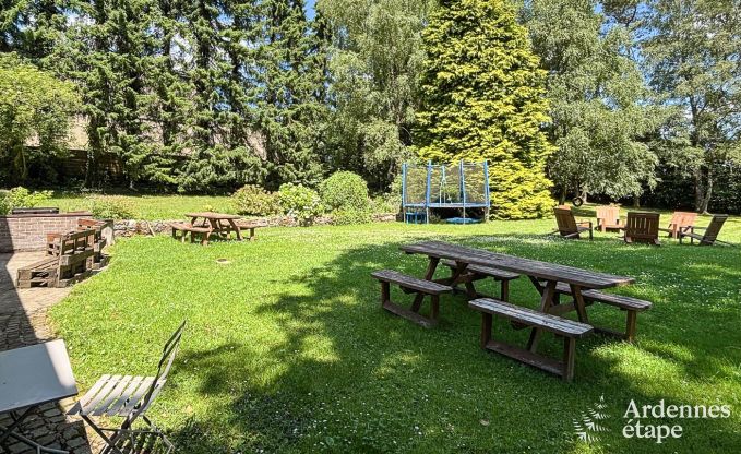 Holiday cottage in Francorchamps for 15 persons in the Ardennes